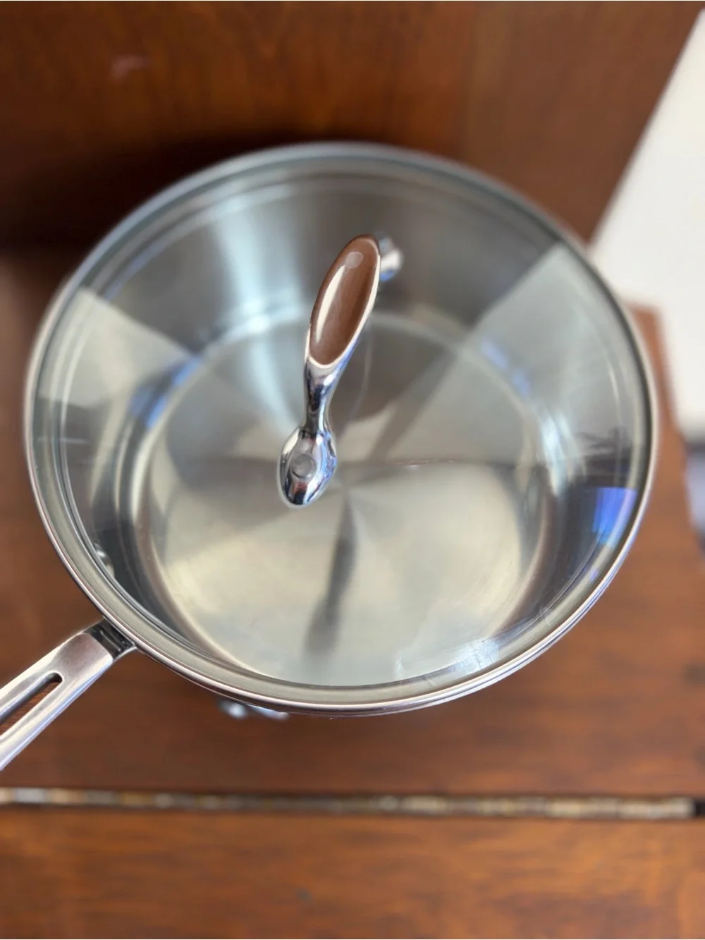 Emeril All-Clad Copper Core Stainless Steel 2 Qt Saucepan With Lid EUC
